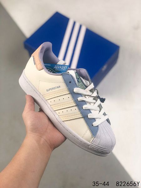 Adidas Superstar 2022新款 三葉草貝殼頭系列男女款休閒運動板鞋