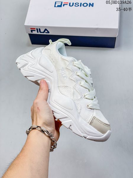 Fila Fusion 2023新款 斐乐潮牌厚底老爹跑步鞋