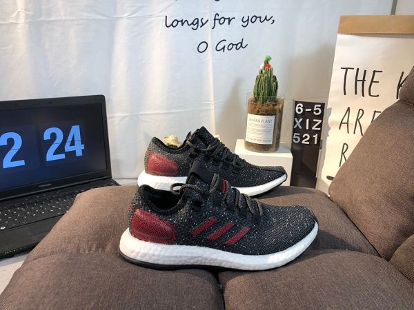 adidas pure boost 2021新款 冰風4.0男女生緩震慢跑鞋