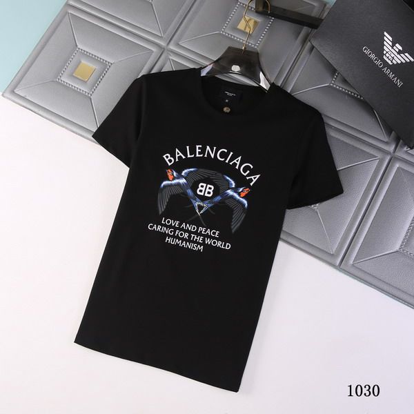 balenciaga短t 2021新款 巴黎世家圓領短袖T恤 MG1030款