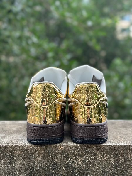 Louis Vuitton x Nike Air Force 1 2023新款 LV聯名男女生低幫系帶板鞋