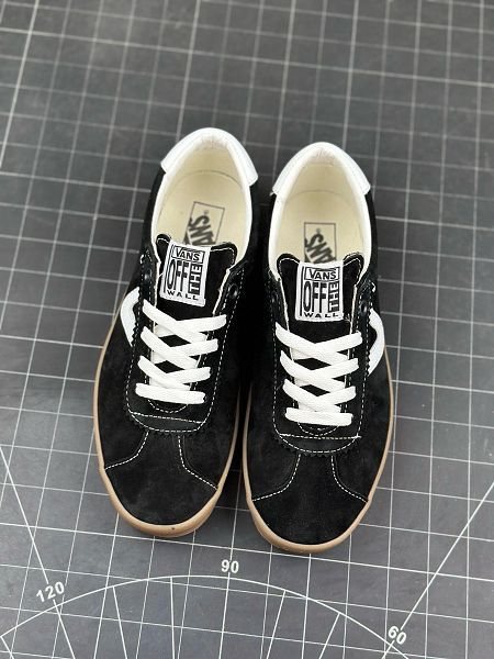 Vans Sport Low 高階支線 ｖ字頭 2025最新情侣全麂皮經典復古低幫滑板鞋