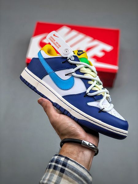 Nike Dunk Low 綁帶解構系列 2023全新男女款扣碎籃板時尚休閒板鞋