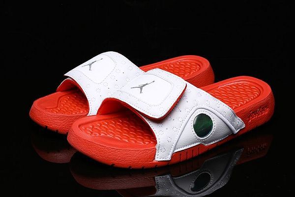 Nike Air Jordan Hydro 13 sandals 2019新款 喬丹13代貓眼硅膠按摩底女生拖鞋