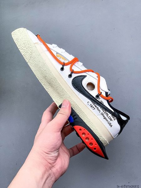 Off-White x Nike Blazer Low 2022新款 開拓者異型解構系列男女款運動板鞋