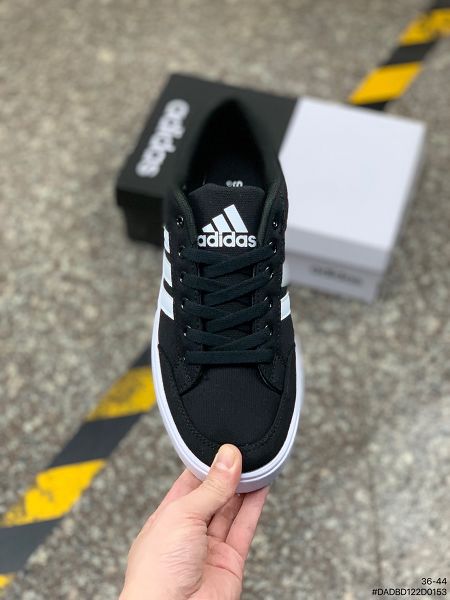 Adidas NEO GVP CANVAS STR 2022新款 男女款校園風帆布低幫校園板鞋