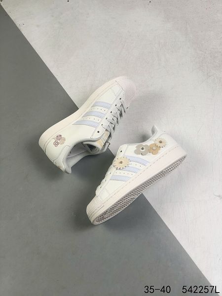 Adidas Superstar 2022新款 三葉草貝殼頭系列女款板鞋