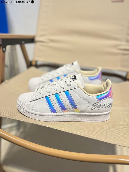 Adidas Originals Superstar系列 2023全新女款經典貝殼頭休閒板鞋