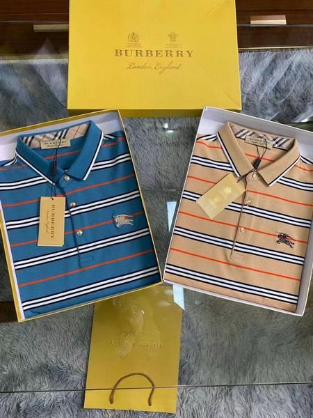 burberry polo衫 2021新款 巴寶莉翻領短袖polo衫 MG0319款