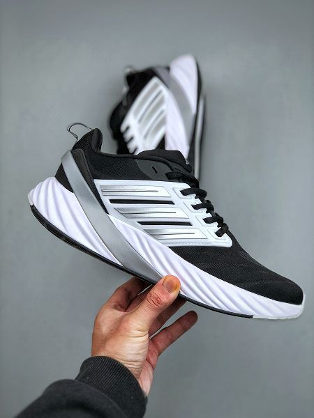 Adidas Adipure Glide系列 2025新款男女生織物 耐磨透氣 低幫 公路跑步鞋