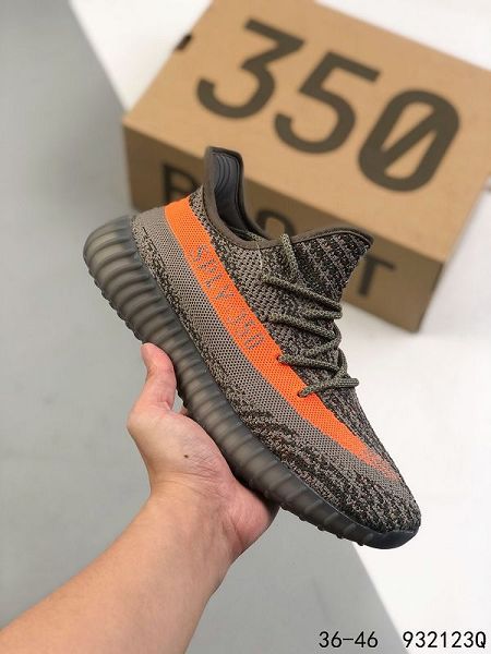 Adidas Yeezy Boost 350 V2 2021新款 男女款椰子350系列爆米花運動跑鞋