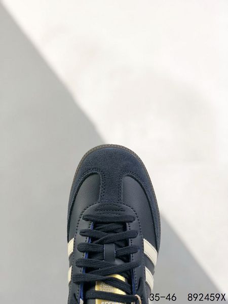 Adidas Originals Samba Vegan OG桑巴舞系列 男女款紳士德訓足球風百搭低幫休閒運動板鞋