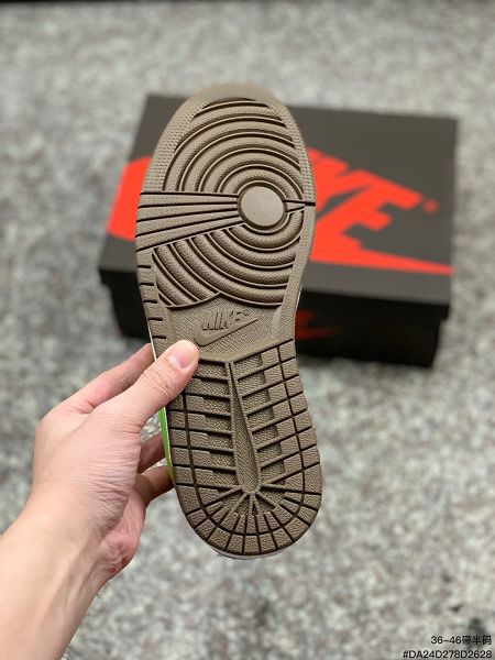 fragment design x Travis Scott x Nike Air Jordan 1 Low 聯合系列 男女款休閒運動籃球鞋