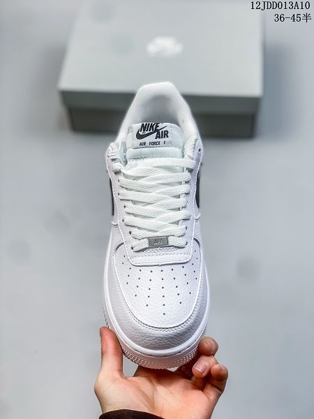 Nike Air Force 1 Low 黑色白色 男女款低幫休閒板鞋 