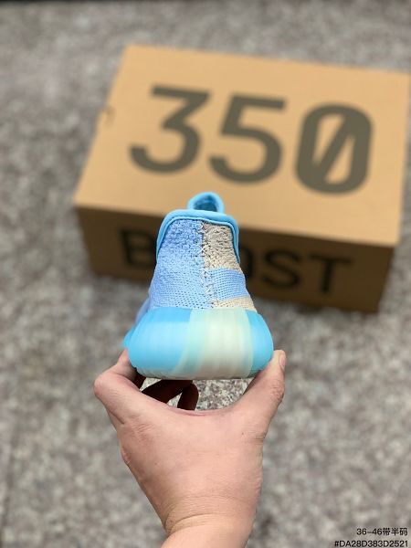 Adidas Yeezy Boost 350 V2系列 2023全新男女款爆米花中底休閒運動慢跑鞋