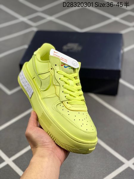 Nike Wmns Air Force 1 Fontanka 2022新款 空軍一號錯位解構系列男女款低幫輕量板鞋