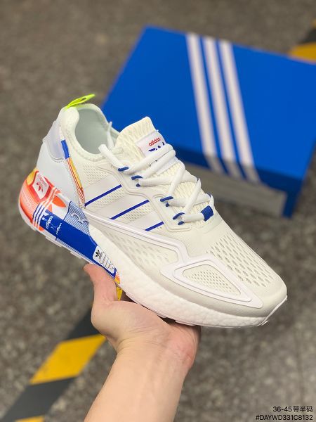 Adidas Originals Retropy Boost E5 2021新款 復古賽車原型一代系列爆米花緩震男女款慢跑鞋