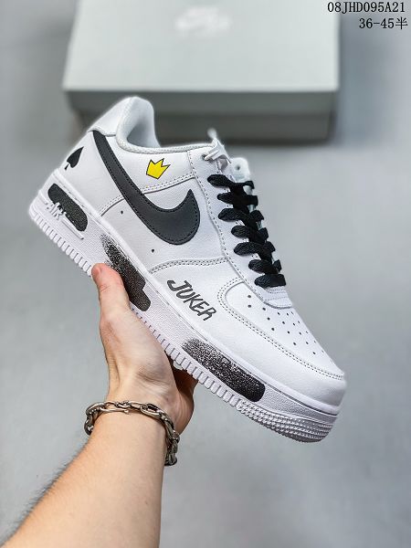 Nike Air Force 1 Low 2023新款 空軍一號男女款白黑休閒板鞋