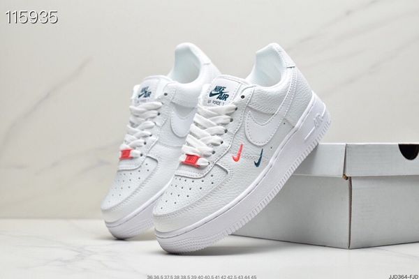 Nike Air Force 1 07 2022新款 空軍一號男女款雙鉤子低幫板鞋