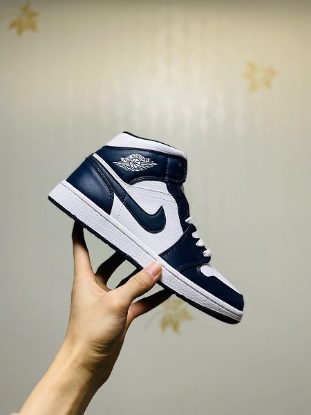 Air Jordan 1 Mid Island Green 2022新款 AJ1喬丹1代男女款中幫板鞋