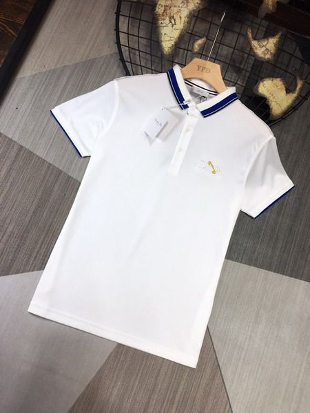 dior polo衫 2021新款 迪奧高品質翻領短袖polo衫 MG0520款