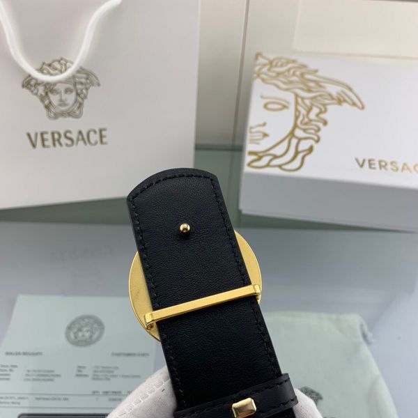 versace範思哲 2020新款皮帶 HF2020021牛皮壓花時尚腰帶