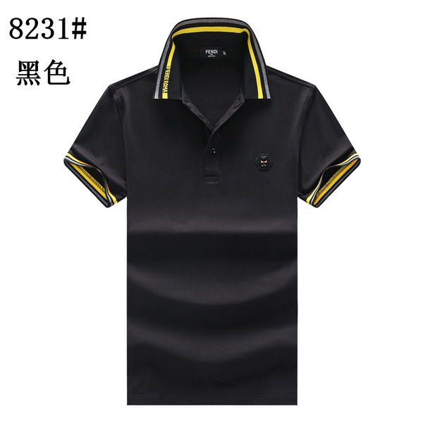 fendi polo衫 2022新款 芬迪翻領短袖polo衫 MG8231款