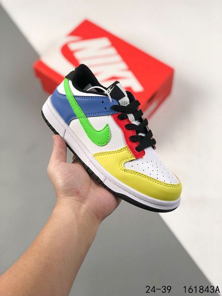 Nike DUNK LOW SB 經典系列 2023全新兒童休閒低幫板鞋