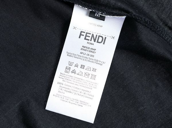 fendi短t 2020新款 芬迪絲光棉圓領短袖T恤 MG0423-8款