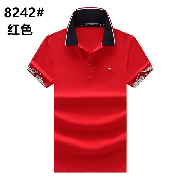 tommy hilfiger polo衫 2022新款 湯美費格翻領短袖polo衫 MG8242款