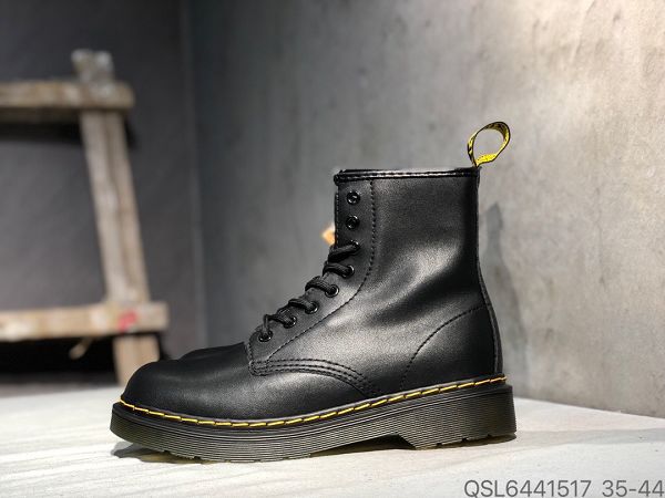 Dr.martens 馬丁醫生 2023新款 1460系列牛皮耐磨厚底粗跟馬丁靴