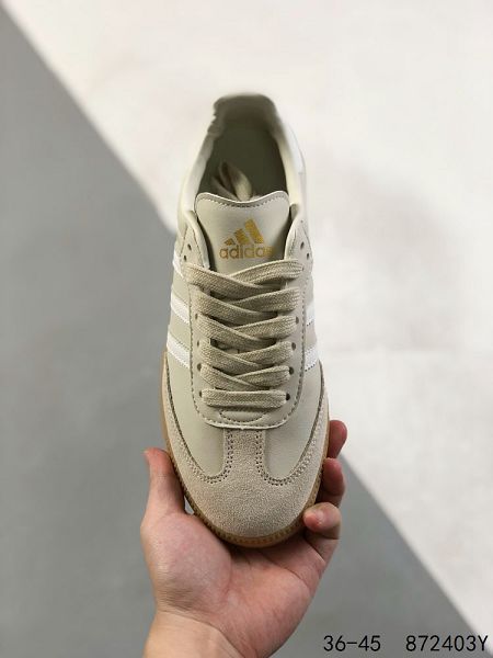 Adidas Originals Samba Vegan OG桑巴舞系列 2023全新男女款紳士德訓足球風百搭低幫休閒運動板鞋