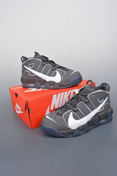 Nike Air More Uptempo 2023新款 鐵灰大AIR皮蓬男女款復古籃球鞋