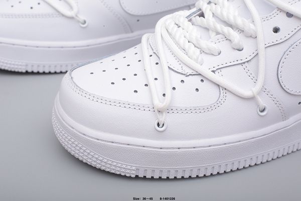 Nike Air Force 1 07 2023新款 空軍一號綁帶解構男女款休閒運動板鞋