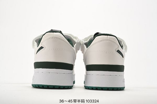 Adidas Originals Forum 84 Low 2023新款 羅馬系列魔術貼復古系帶男女款運動板鞋