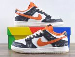 Nike Dunk SB Low 2021新款 萬聖節黑白橙夜光男女款板鞋