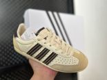 Wales Bonner x Adidas WB Japan LowCream White Dark Brown 2023新款 日產系列復古運動慢跑鞋