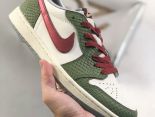 Nike Air Jordan 1 Low OG Year Of The Dragon 龍年白綠金酒紅 男女款低幫復古文化休閒籃球鞋