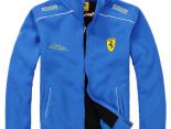Ferrari 法拉利賽車外套 藍色 情侶裝加厚外套