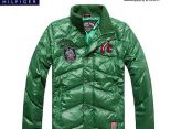 tommy羽絨外套 2014冬季新款 時尚保暖立領男裝 66084款綠色