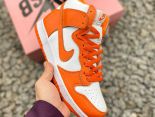 Nike Dunk High Syracuse 2021新款 情侶款高幫休閒板鞋 帶半碼