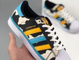 Adidas Superstar 2020新款 貝殼頭奶牛男女生低幫板鞋